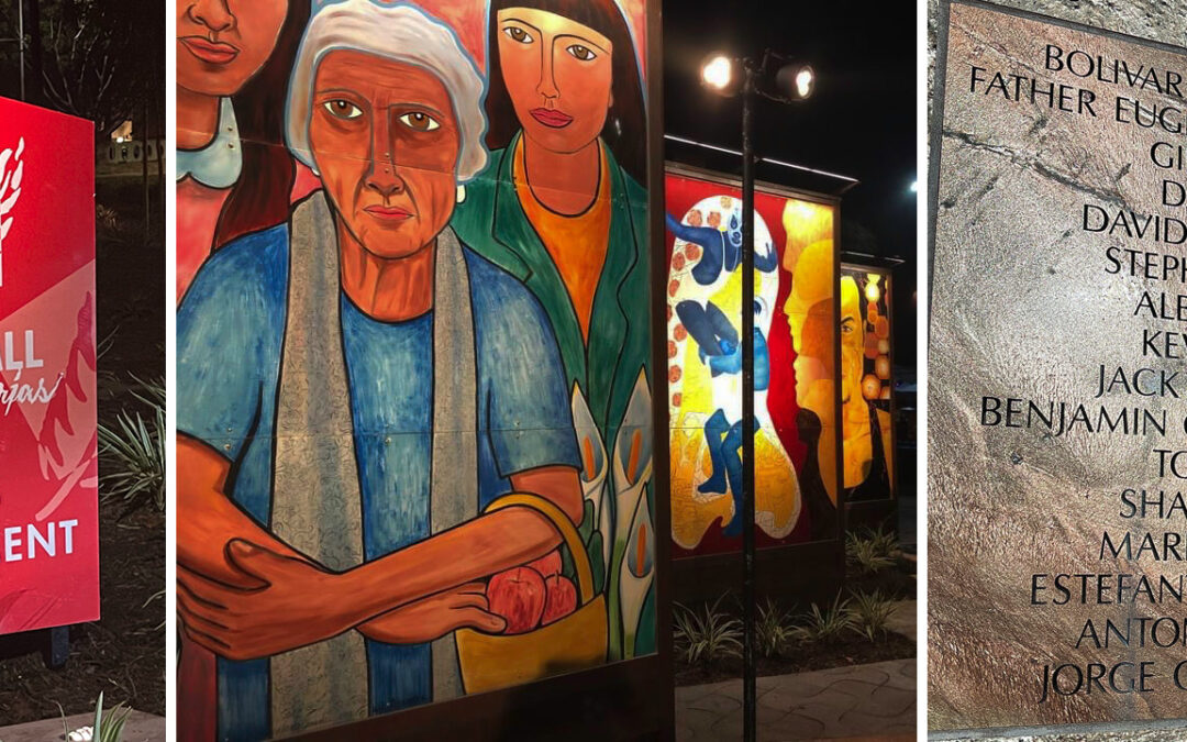 Remembering 40 years of AIDS ministry, Southland Episcopalians share in rededication of L.A. monument