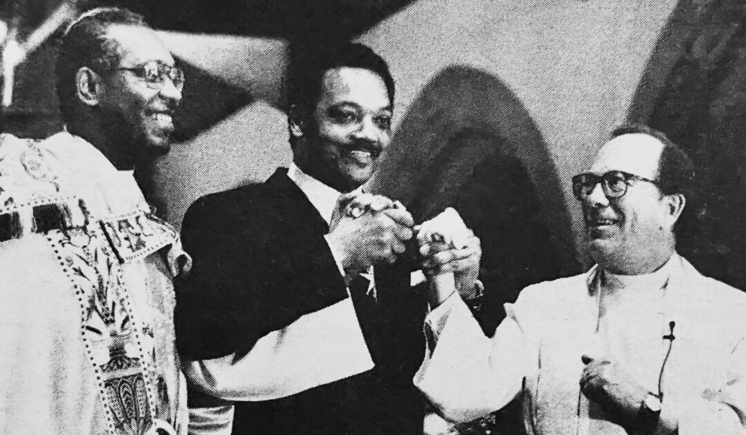 ‘Build bridges, reach out,’ Jesse Jackson urges Pasadena church
