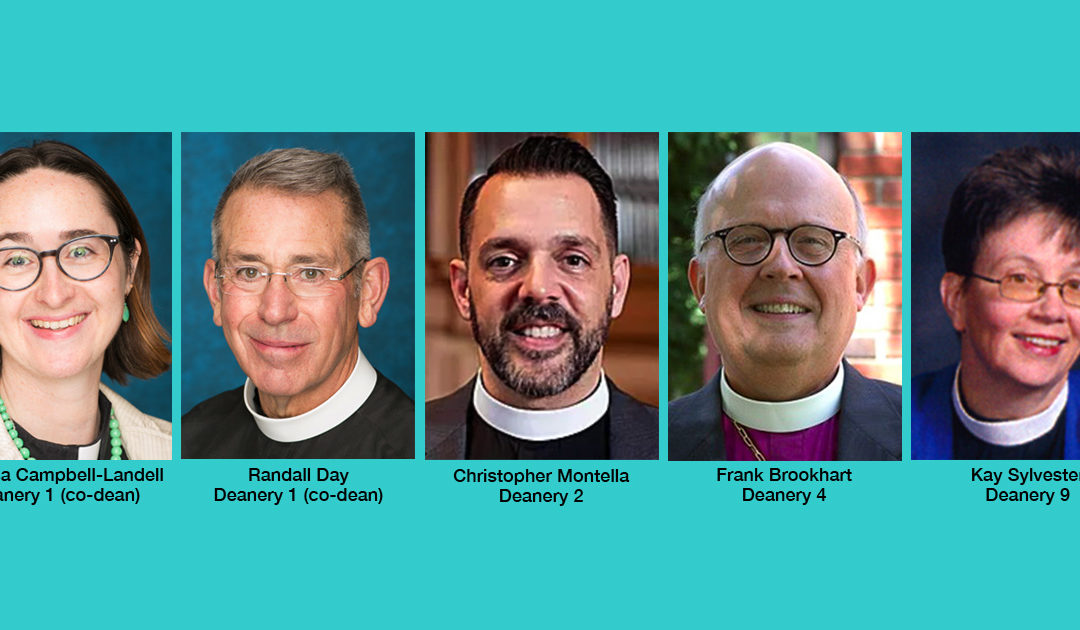 Bishop Taylor names new deans for Deaneries 1, 2, 4 and 9