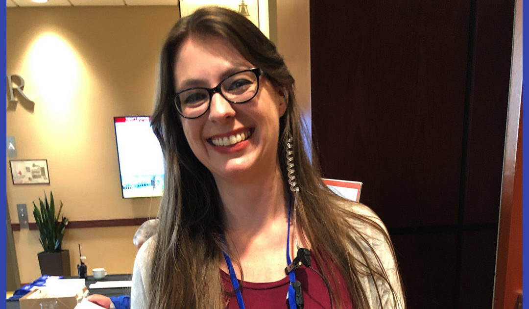 Samantha Wylie, diocesan convention coordinator, is a Jedi Master of organization, colleagues say