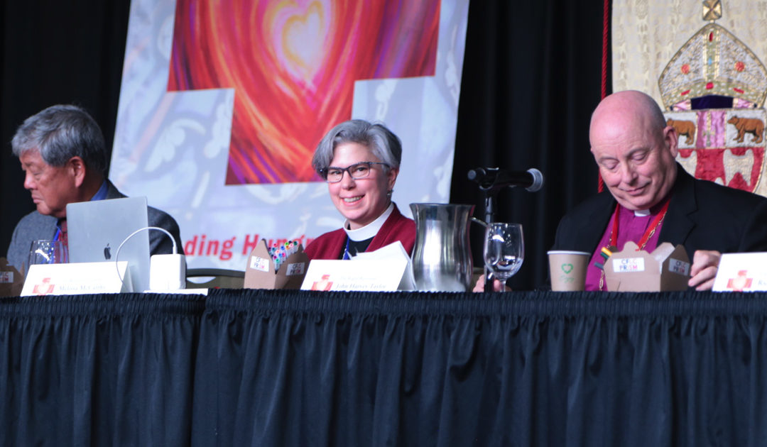 Diocesan Convention hears of hope, challenges in the Holy City and at home