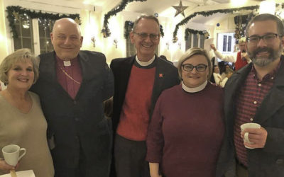 Wassail party at St. Stephen’s Church, Beaumont