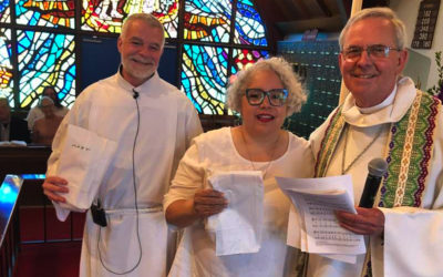 A visitation at St. Andrew’s Church, Fullerton