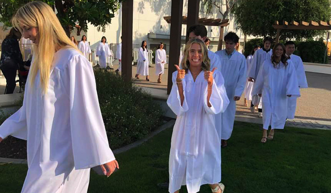 Graduation at St. Margaret’s Episcopal School, San Juan Capistrano