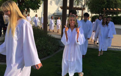 Graduation at St. Margaret’s Episcopal School, San Juan Capistrano