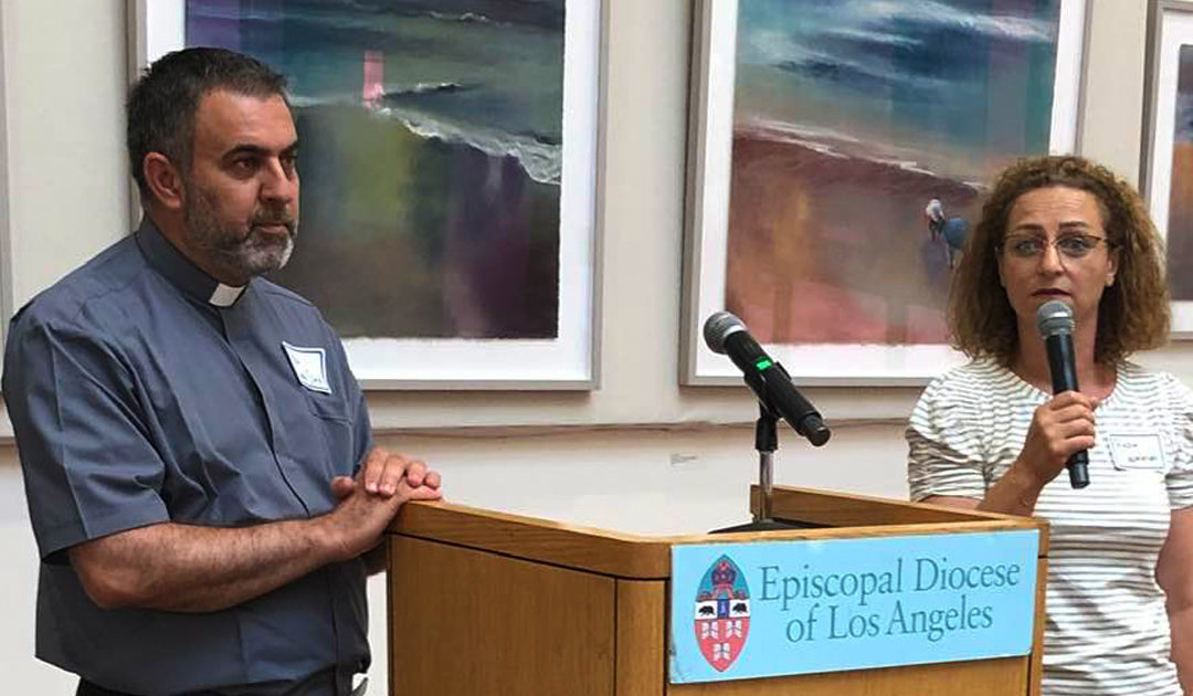 Palestinian priest Fadi Diab to speak Aug. 3 after cathedral Evensong, Aug. 6 during Pasadena Sunday services