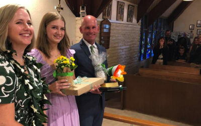 Installing a new headmaster at St. Patrick’s Episcopal School, Thousand Oaks