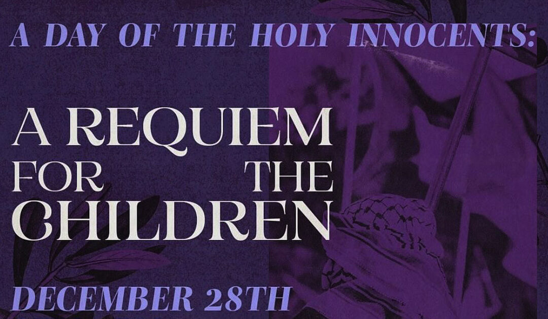 Daily prayer: Holy Innocents