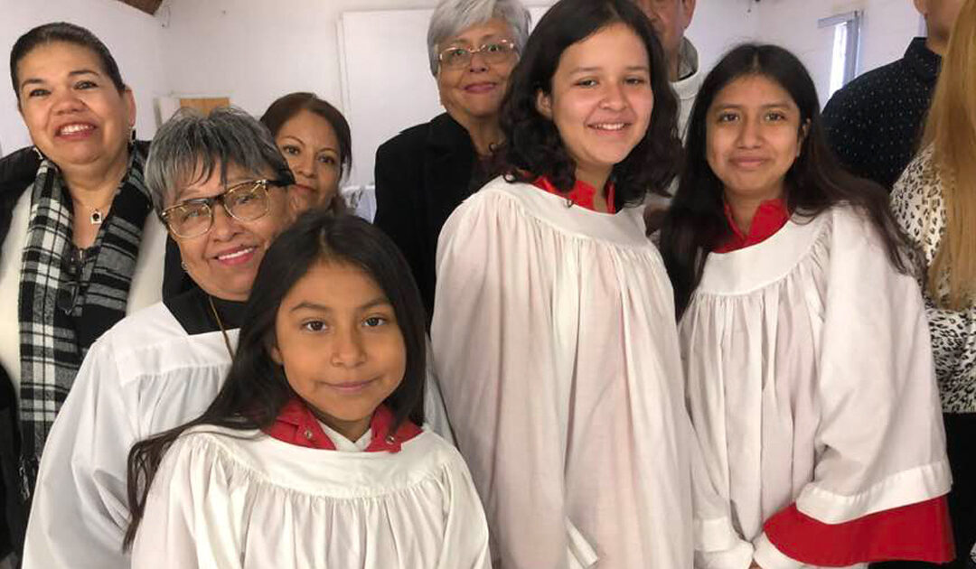 Visiting Iglesia de La Magdalena, Glendale