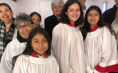 Visiting Iglesia de La Magdalena, Glendale
