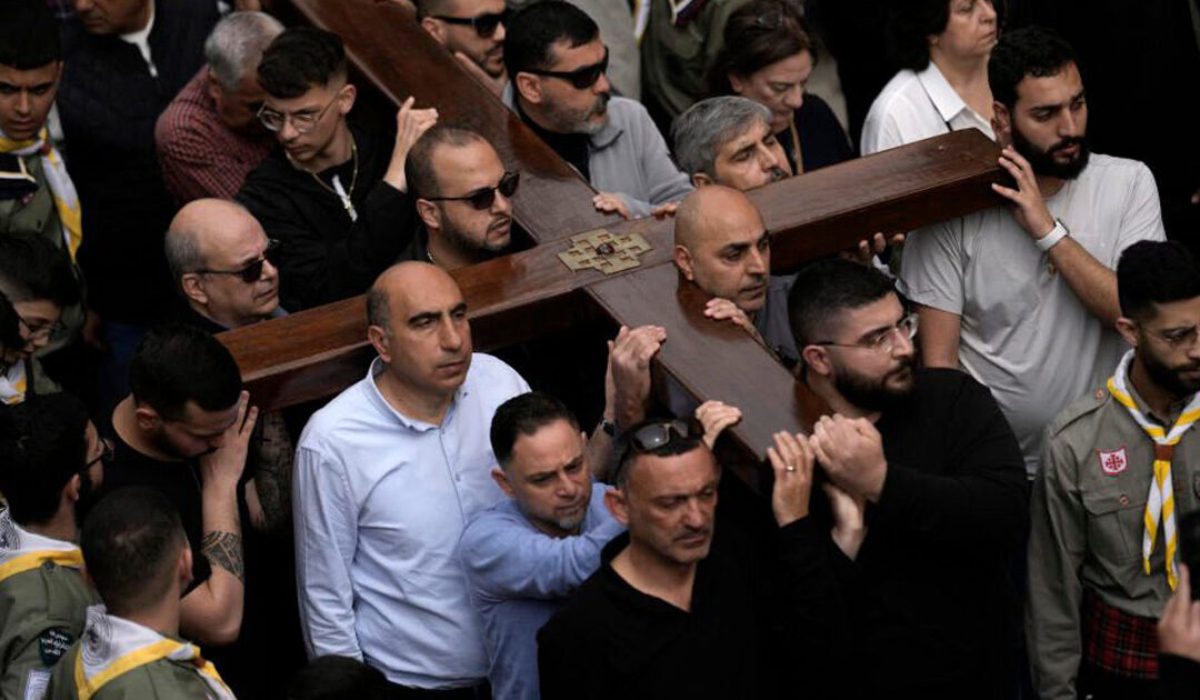 Good Friday and strife in the Holy Land