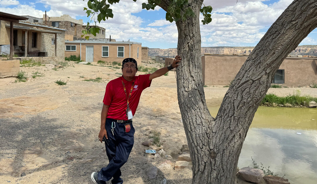 On the road: Acoma Pueblo