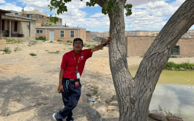 On the road: Acoma Pueblo