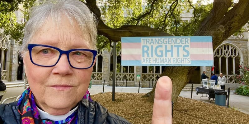 Standing in solidarity with transgender and non-binary people