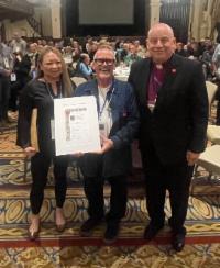 Tom Quijada-Discavage named honorary canon