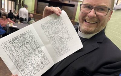 Giving thanks for the Rev. Philip G. Lewis at St. Michael and All Angels, Studio City