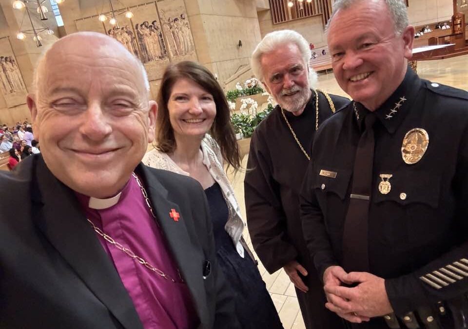 Independence Day Mass at Cathedral of Our Lady of the Angels in Los Angeles
